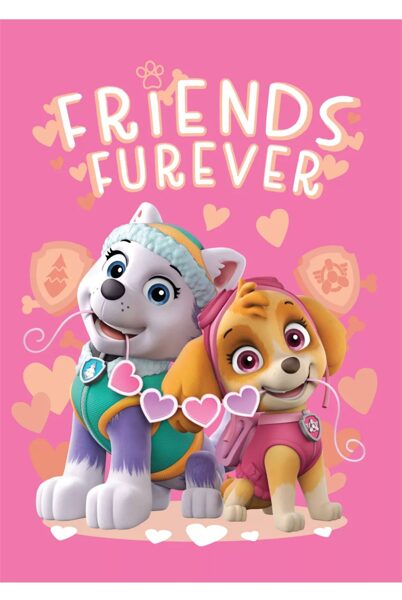 Paw Patrol Friends furever flīsa sega