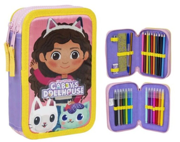 Gabbys Dollhouse penālis ar piederumiem