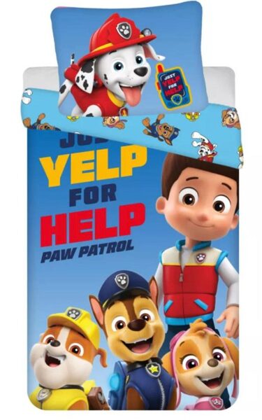 Paw Patrol Yelp gultas veļas komplekts