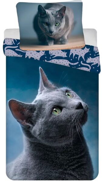 Cat Dark gultas veļas komplekts