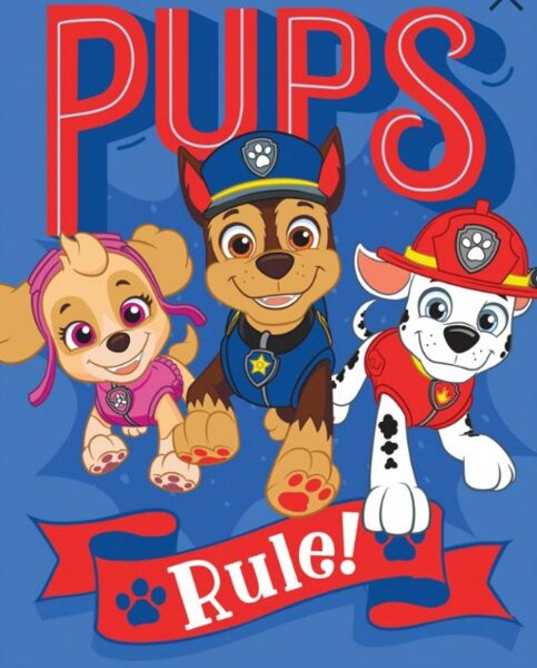 Paw Patrol flīsa sega 130*170cm