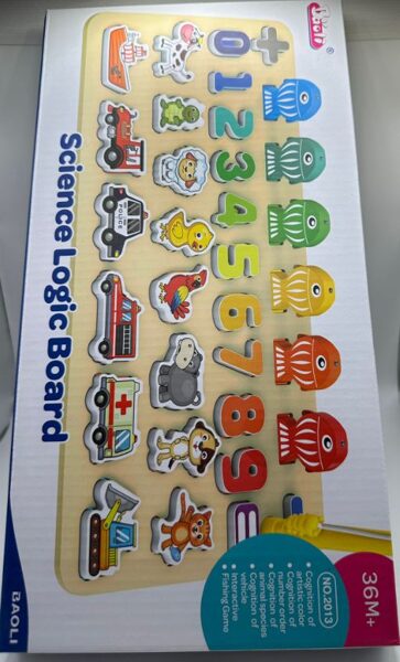 Attīstoša koka puzzle