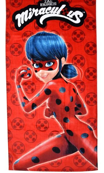 Miraculous Ladybug Red vannas/pludmales dvielis