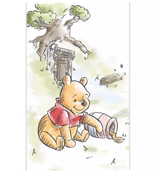 Disney Winnie the Pooh Honey rokas dvielītis