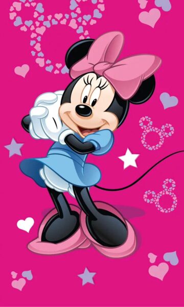 Disney Minnie Pink rokas dvielītis