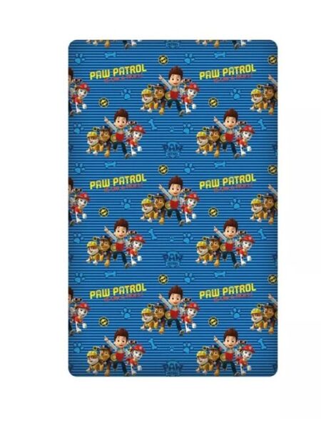 Paw Patrol ready palags ar gumiju 90*200